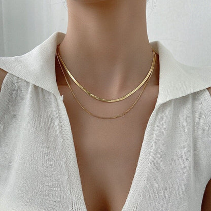 Fashion Asymmetric Lock Necklace for Women Twist Gold Silver Color Chunky Thick Lock Choker Chain Necklaces Party Jewelry