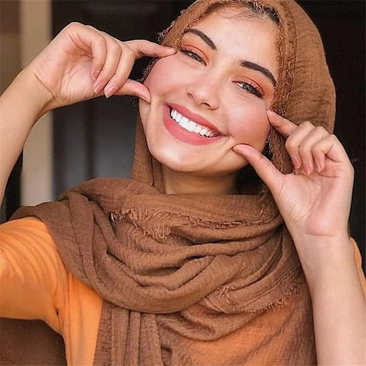 wholesale price 70*180cm women muslim crinkle hijab scarf femme musulman soft cotton headscarf islamic hijab shawls and wraps