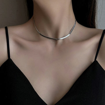 Fashion Asymmetric Lock Necklace for Women Twist Gold Silver Color Chunky Thick Lock Choker Chain Necklaces Party Jewelry