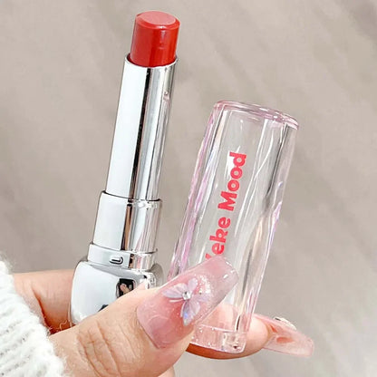 ijili  -  Crystal Jelly Solid Lip Gloss Lasting Moisturizing Non Sticky Nude Red Lips Tint Glossy Mirror Lipstick Makeup Korean Cosmetics