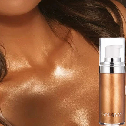 ijili  -  4 Colors Shimmer Spray Highlighter Brighten Face Contouring Glitter Body Bronzer Liquid Highlight Illuminator Makeup Cosmetic