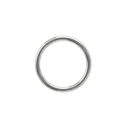 1.2mm Septum Piercing Surgical Steel Clicker Hinged Segment Ring Goth Nose Hoop Earrings Lip Ear Cartilage Helix Piercings 1Pcs