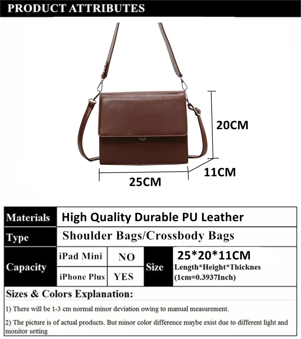 ijili Burminsa Double Layers Underarm Shoulder Bags For Women Trend Designer Square Flap Crossbody Bag PU Leather Ladies Handbags