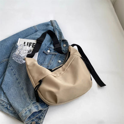 ijili Fashion Commuting Large Capacity Shoulder Bag Women Autumn Winter Casual Versatile Tote Bag Korean Style Fashion Trend Bag