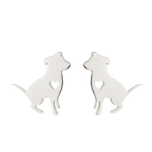 1 Pair Cute Animal Bite Earring Cartoon Soft Clay Animal Earrings Tyrannosaurus Bite Earrings Dinosaur Earrings Party Fun Gifts